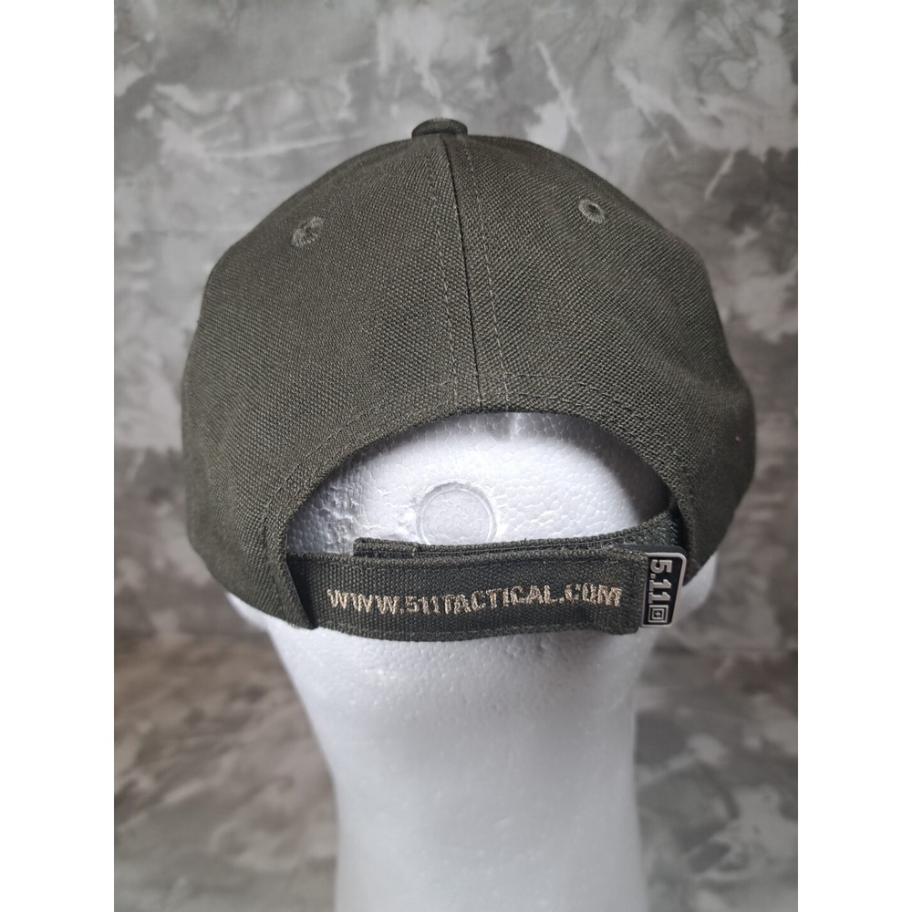 5.11 Tactical Series Mens Ball Cap Tan Adjustable Strap Hook and Loop Patch - Picture 4 of 9